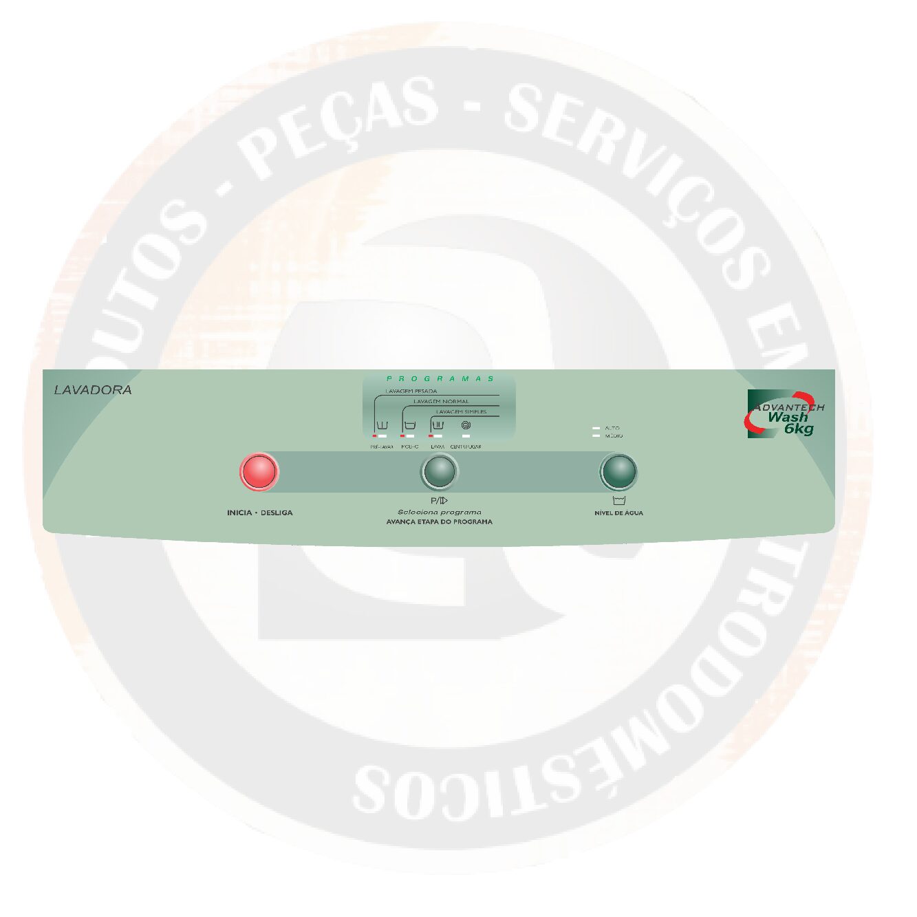 Adesivo / Painel Decorativo Brastemp Advantech 6Kg