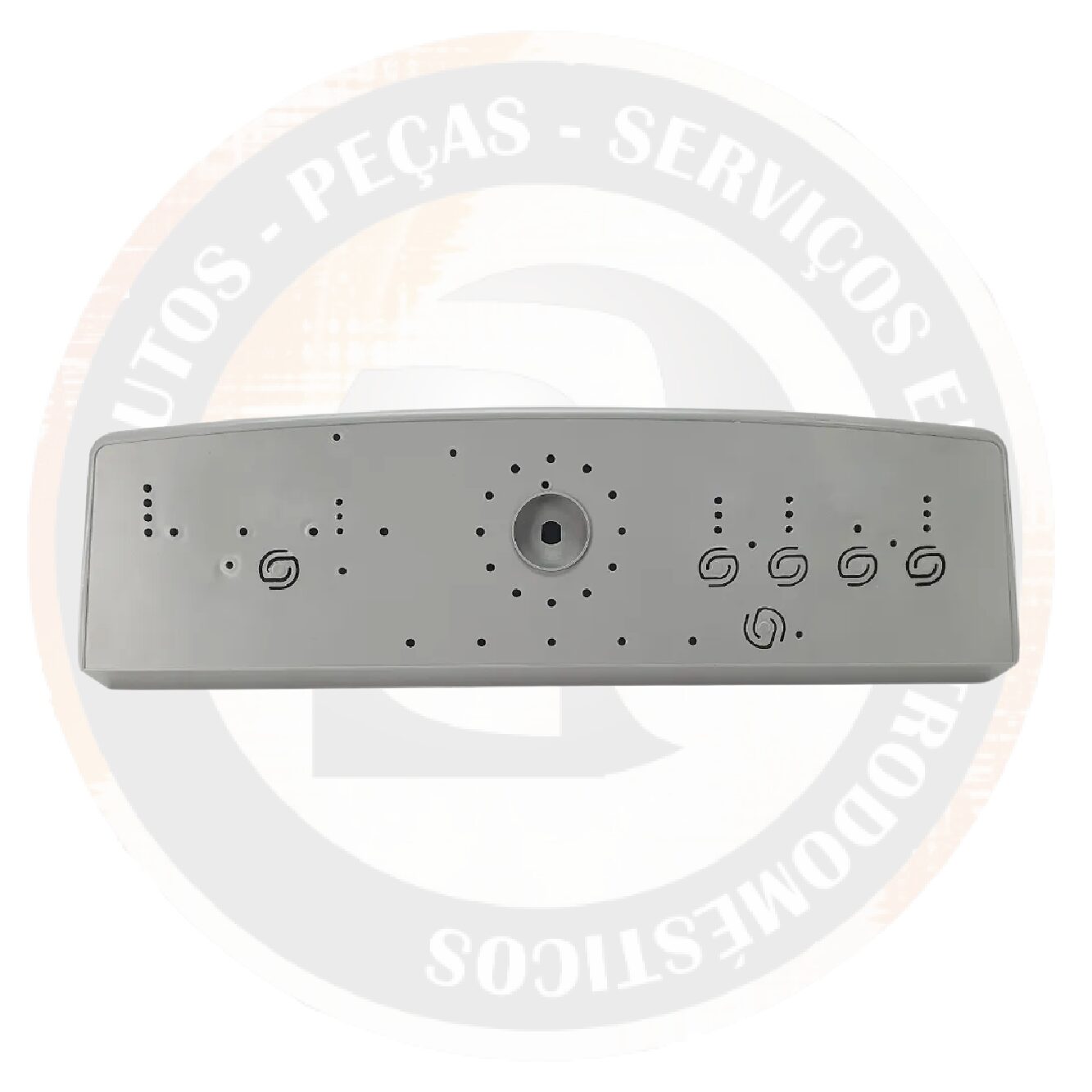 Suporte Plástico Do Painel De Controle Cinza – Similar Brastemp