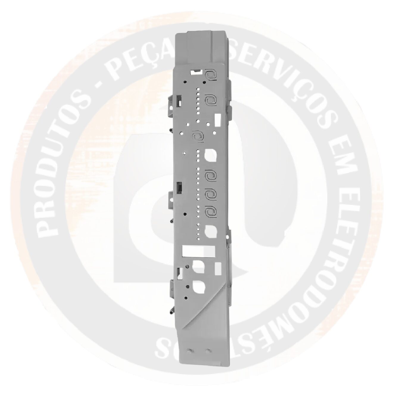 Suporte Plástico Do Painel De Controle Cinza – Similar Brastemp