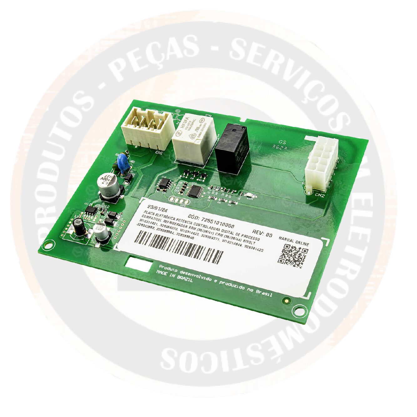 Módulo / Placa de Potência Bivolt – Brastemp e Consul (Similar)