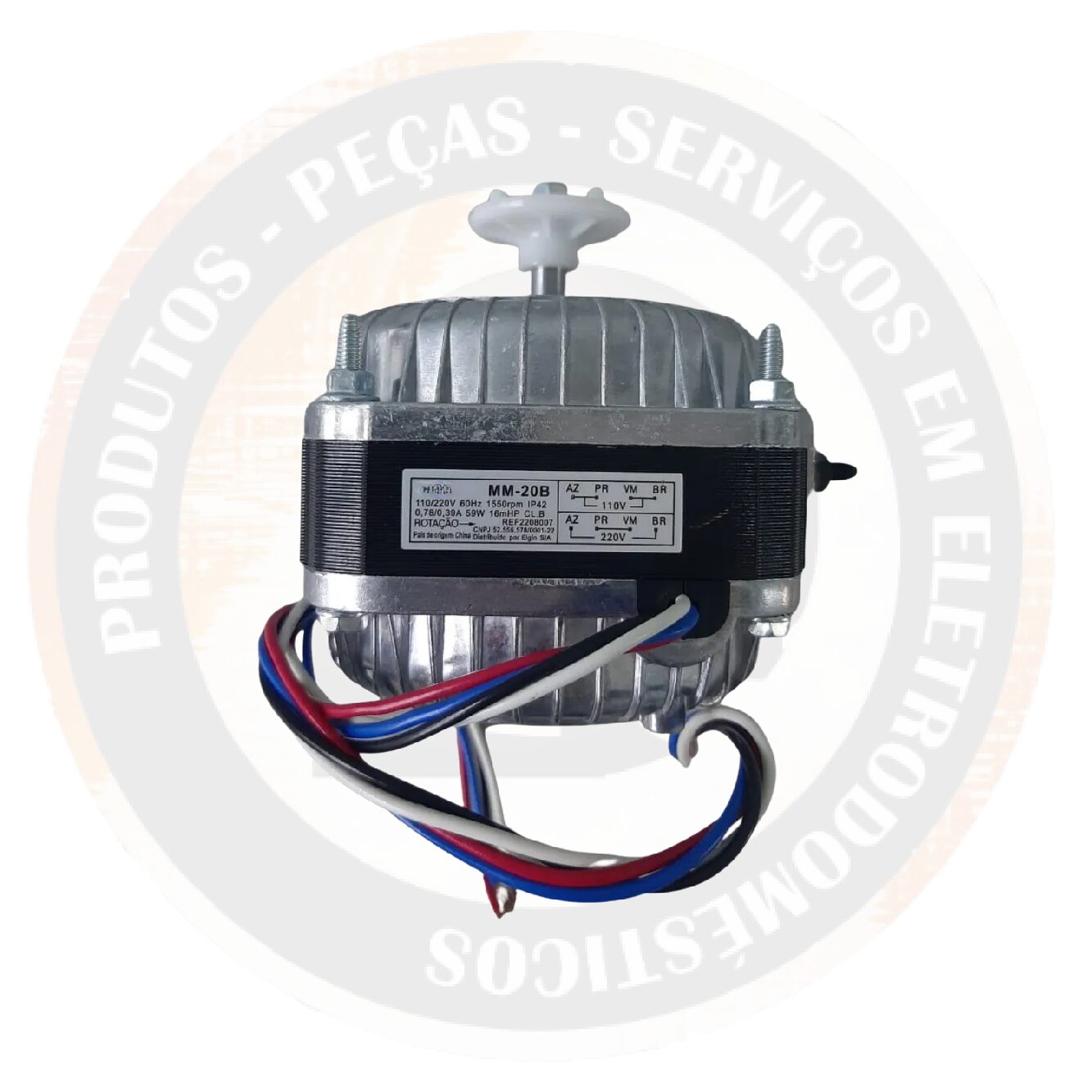 Micro Motor 1/25 Grande Bivolt Similar – Condensadora / Freezer