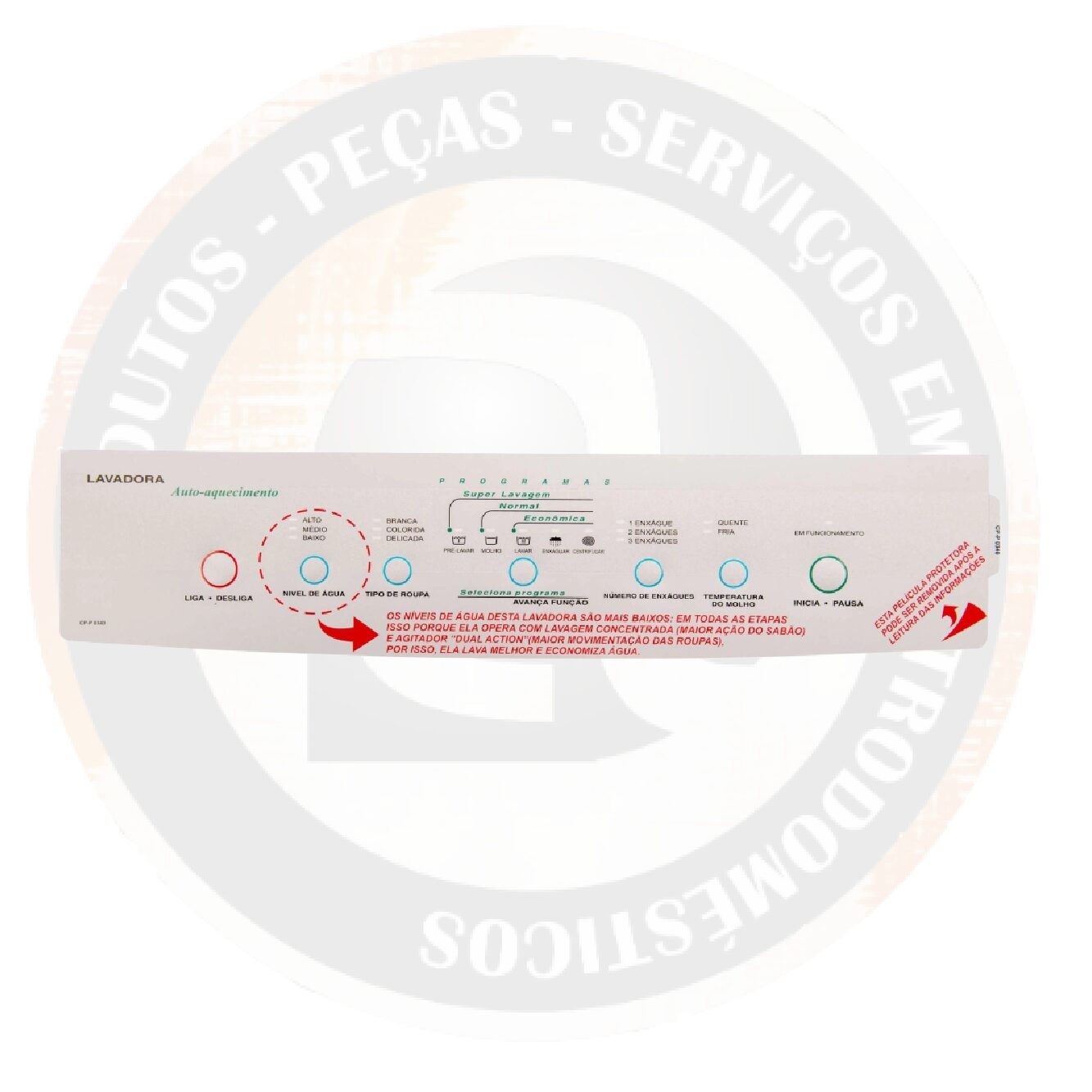 Adesivo / Painel Decorativo Brastemp BWQ22