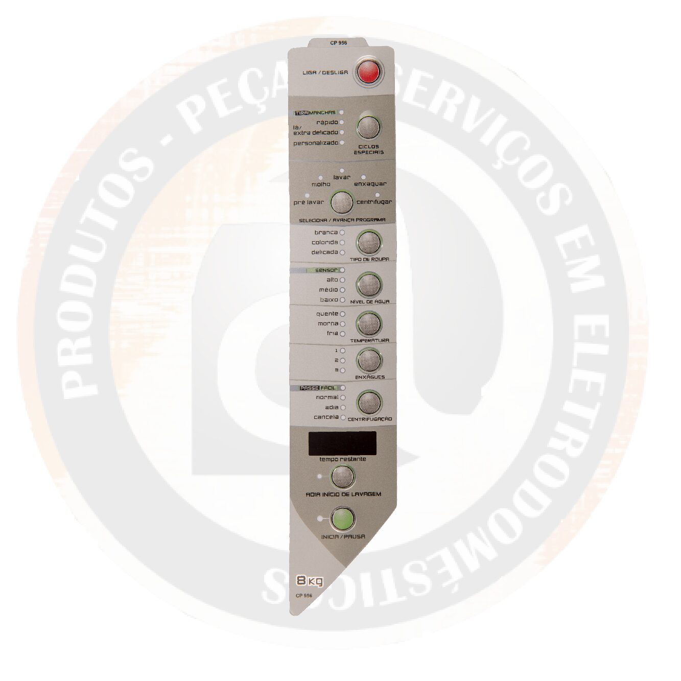 Adesivo / Painel Decorativo Brastemp 8Kg Passe Fácil Sense