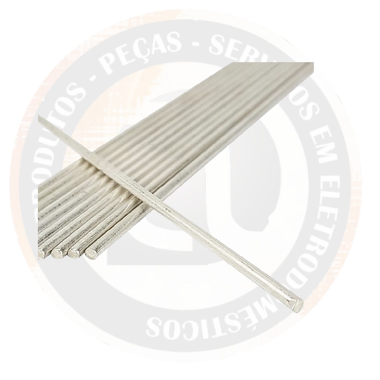 Vareta Solda Foscoper Banhada 2,40 x 460mm