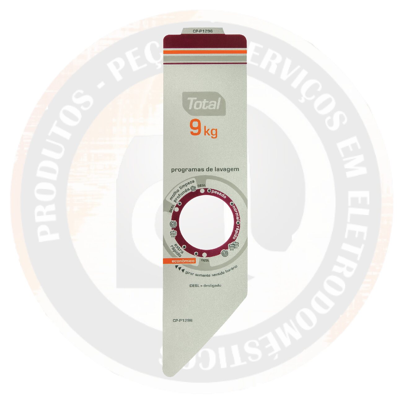 Adesivo / Painel Decorativo Brastemp 9Kg (Similar)