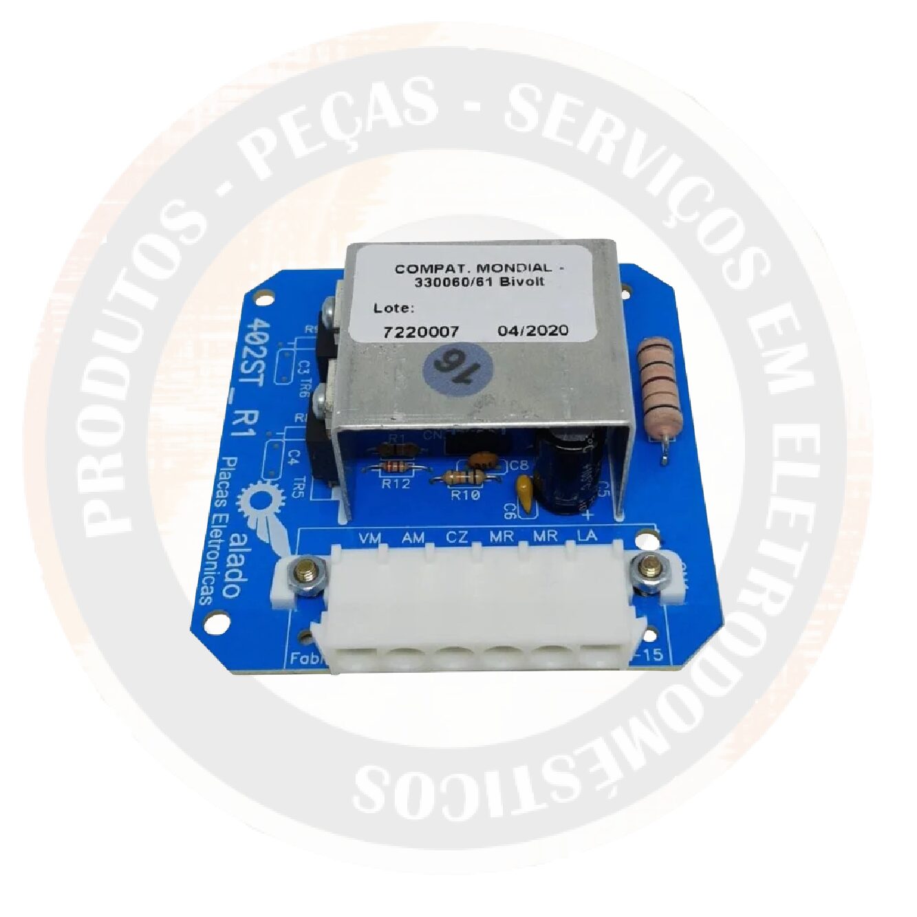 Placa de Reversão /Agitação- Brastemp 5Kg (Similar)