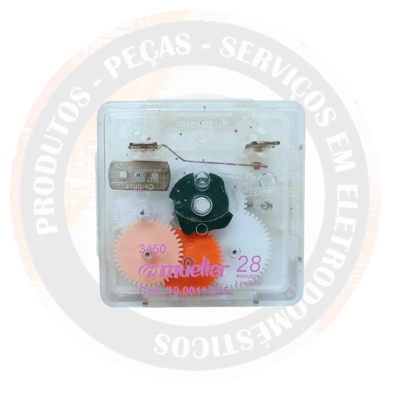 Timer Mecânico 28 Min 3 Molhos – Lavadoras Semiautomáticas