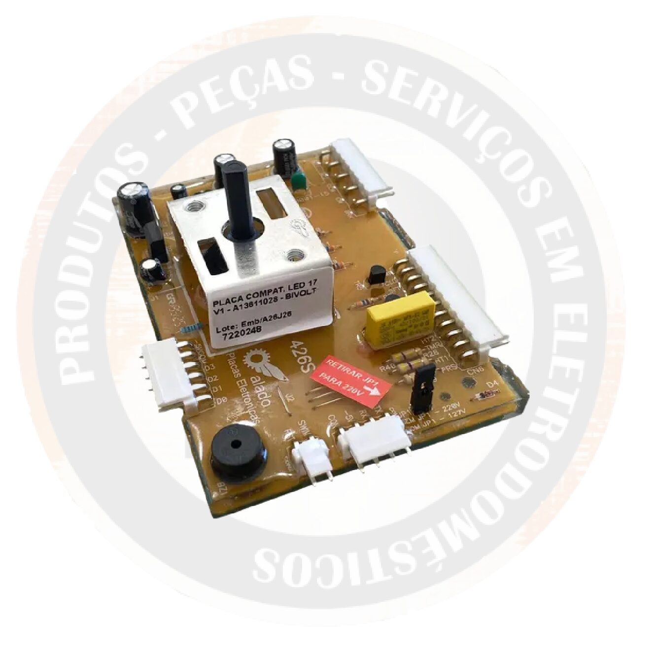 Placa Potência c/ Seletora Bivolt Versão 1 – Electrolux LED17