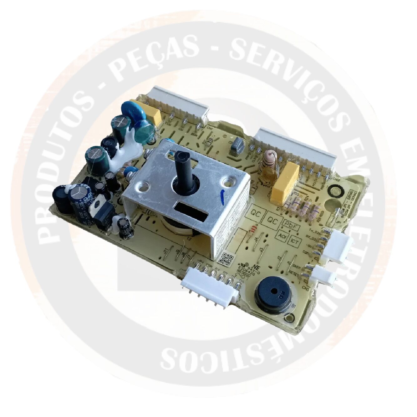 Placa Potência c/ Seletora Bivolt Versão 1 – Original Electrolux LED17