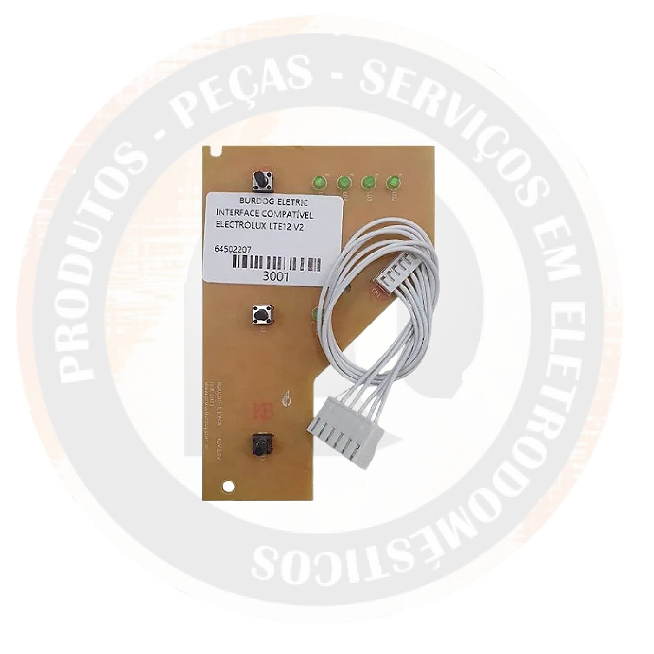 Placa Interface De Liga/Desliga – Electrolux LTE12 Versão 2 (Similar)