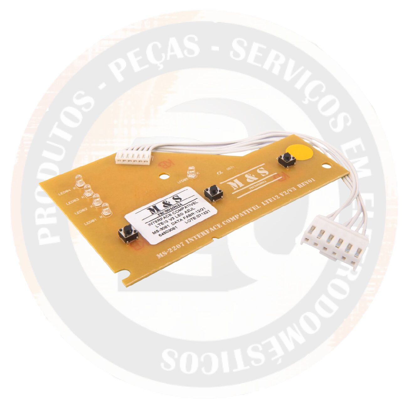 Placa Interface De Liga/Desliga – Electrolux LTE12 Versão 3