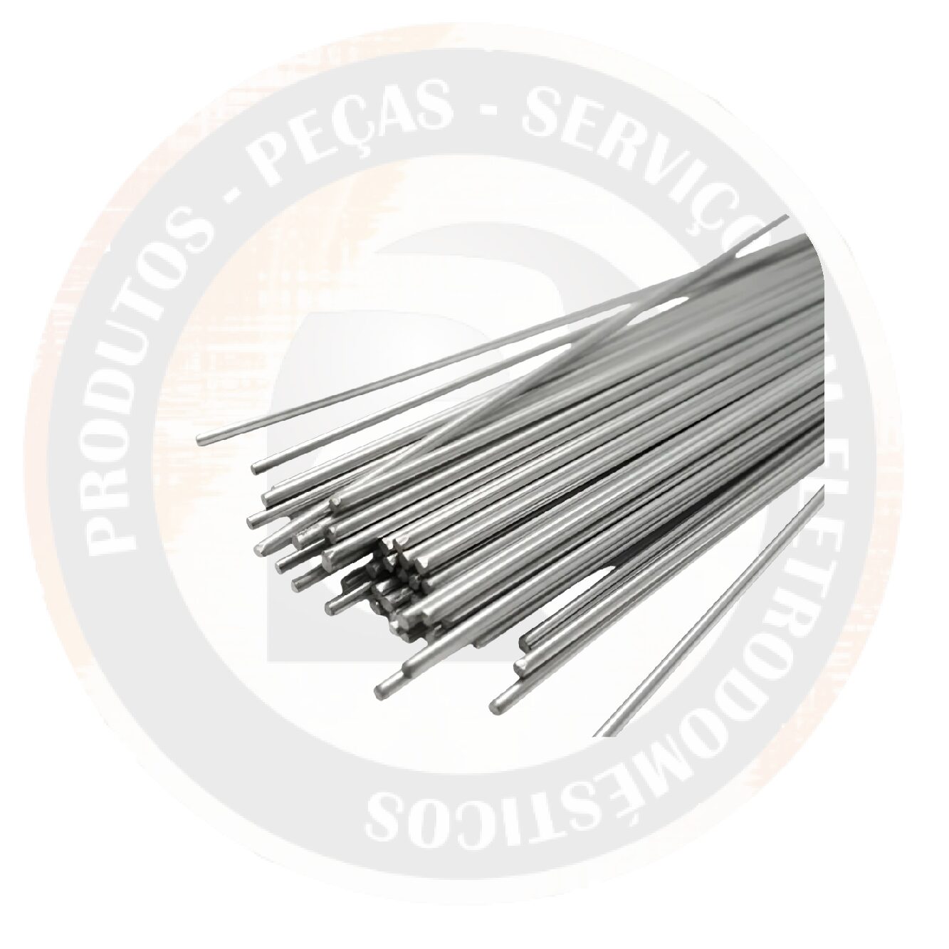 Vareta De Solda Alumínio Com Fluxo (Redonda)