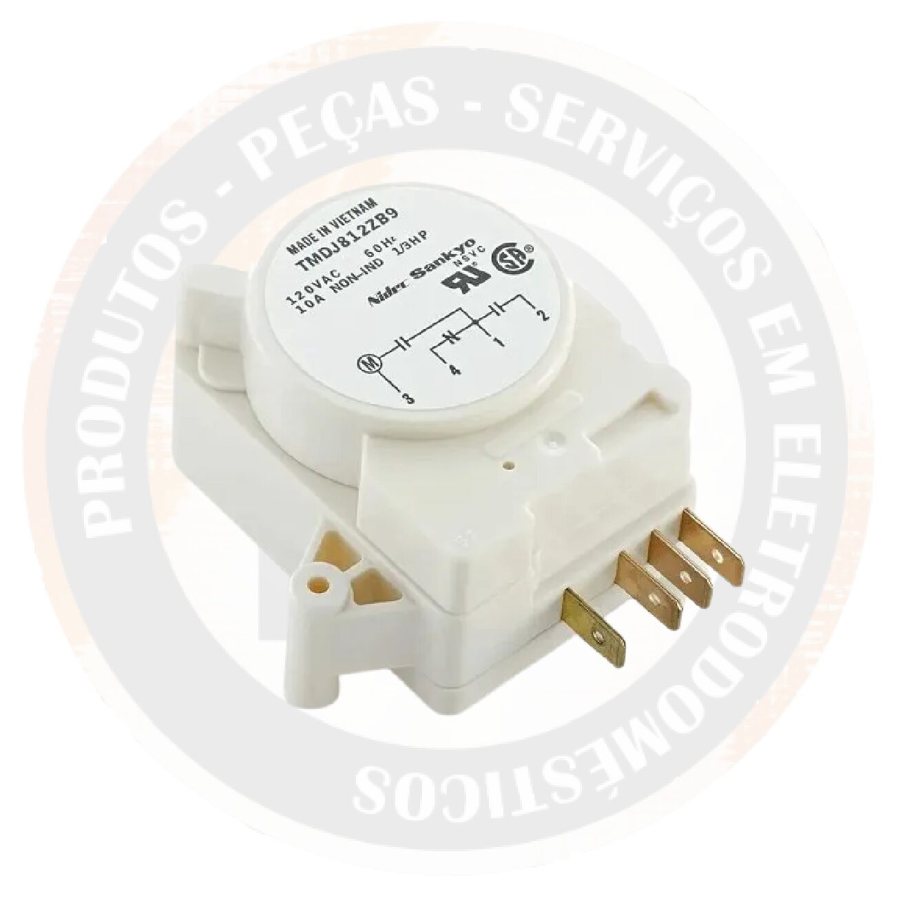 Timer Degelo 8 Horas TMDJ812ZB9 127V – Original Electrolux