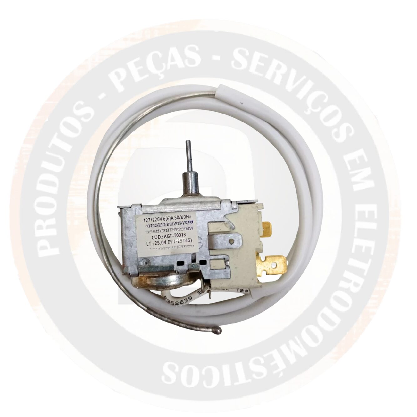 Termostato Com Degelo Para Refrigerador 1 Porta Consul TSV-0013
