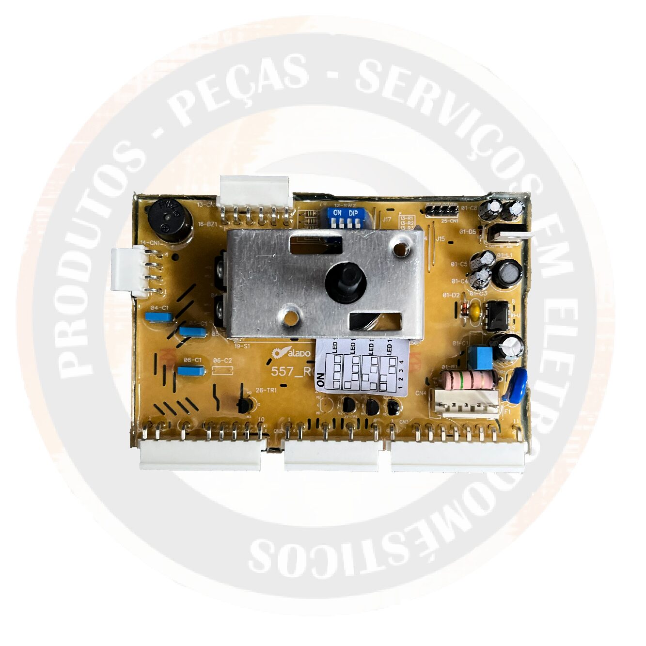 Placa De Potência Com Seletora Bivolt Multimodelos – Similar Electrolux Versão 2