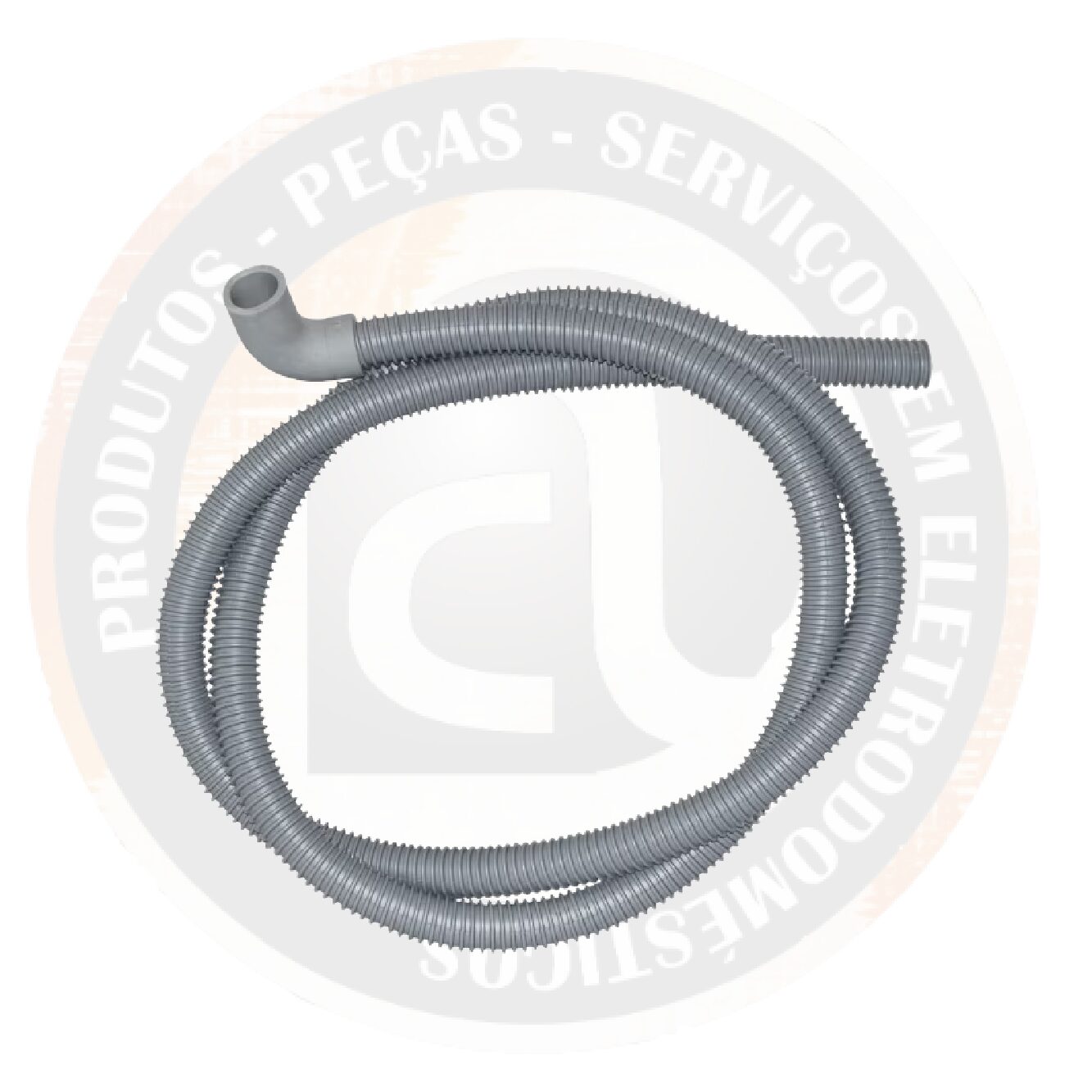 Mangueira De Saída / Drenagem Bocal Curvo Fino 2m 21mm – (AFA)