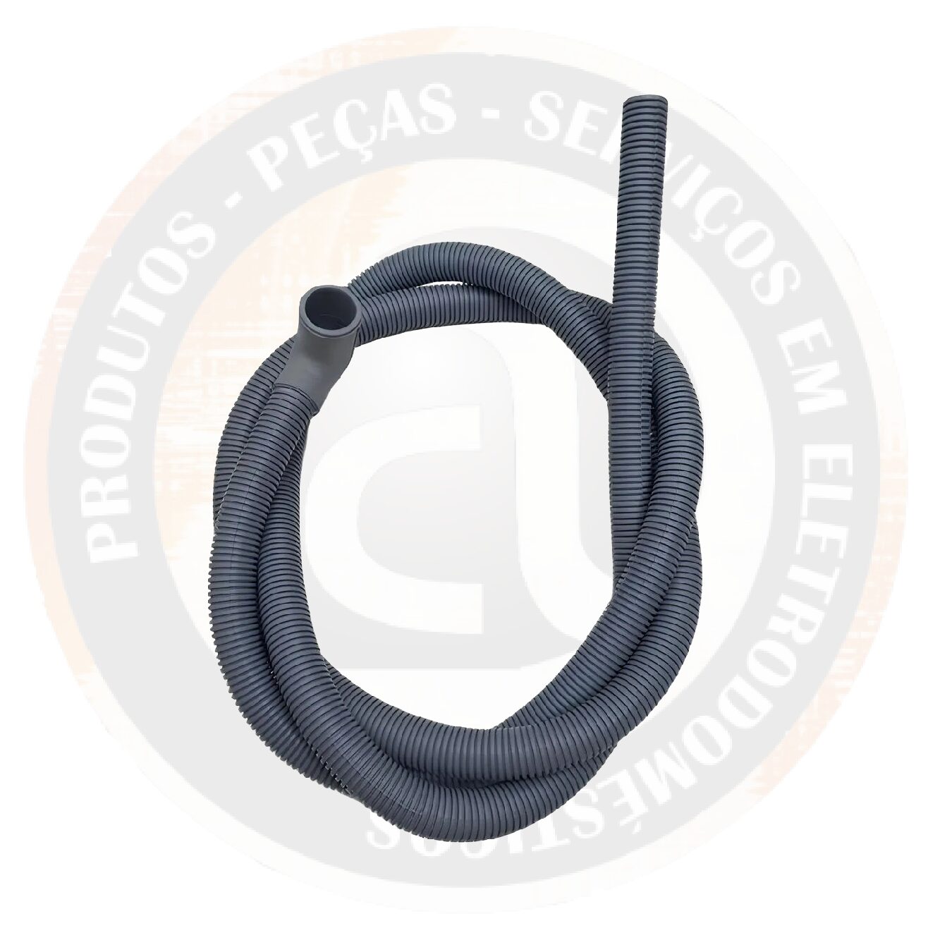 Mangueira De Saída / Drenagem Bocal Curvo Grosso 2,55m 29mm – AFA