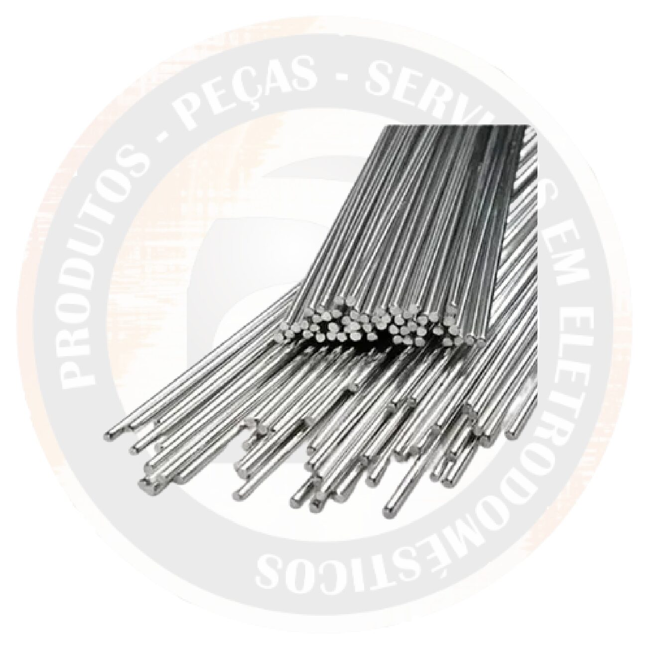 Vareta De Solda Redonda Alumínio X Cobre Com Fluxo – Unidade