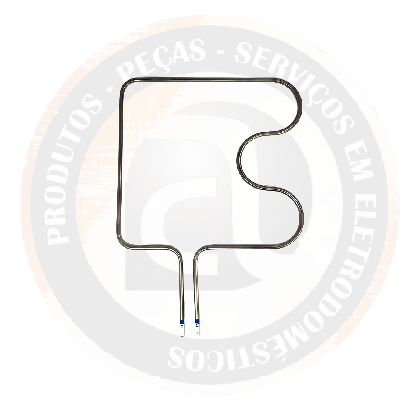 Resistência Inferior 1000W 127V Para Forno Eletrico - Perfil Coração Invertido