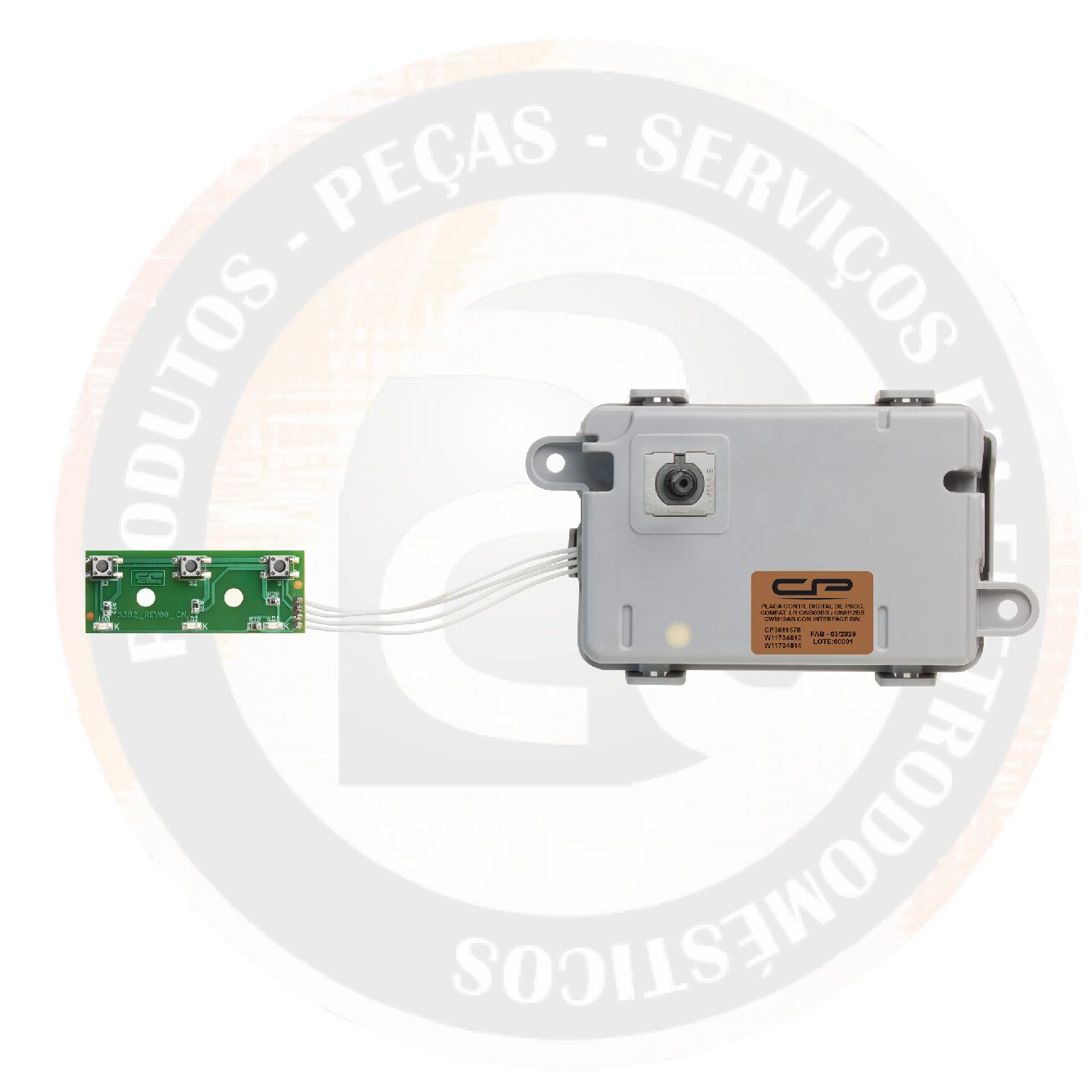 Placa Potência Seletora Com Interface Bivolt - Similar Consul